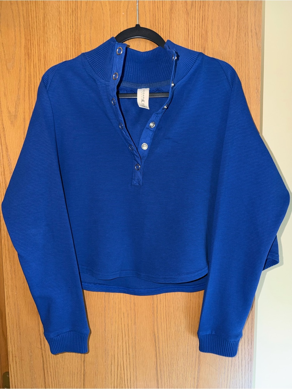 Kyodan Outdoor Cobalt Button-Front Women's Pullover Sweater